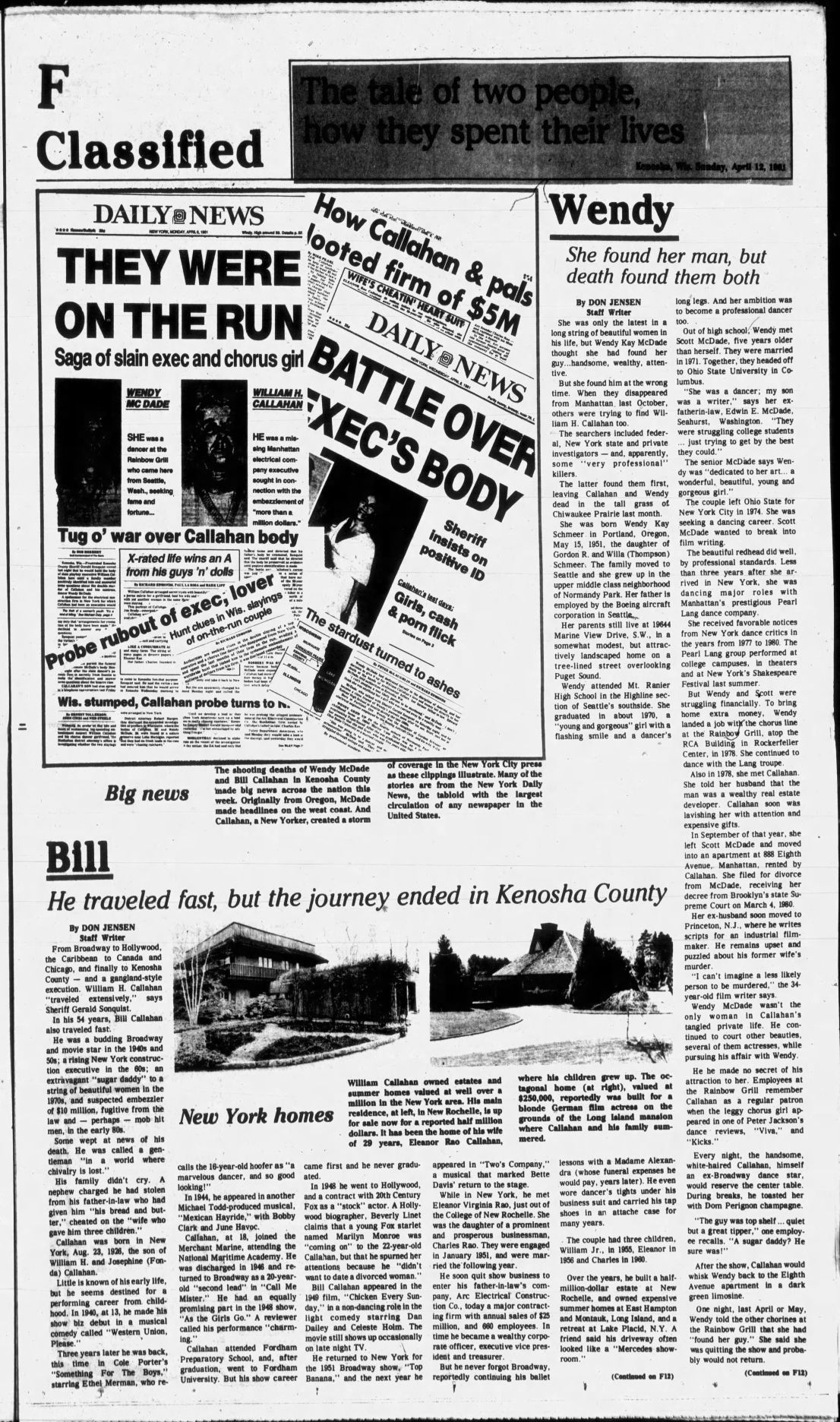 Sunday News - Sunday, April 12, 1981